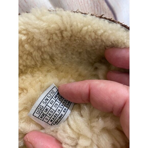 Ugg Australia Women's Brown Sherling Snow Boots - 8 - Picture 6 of 12